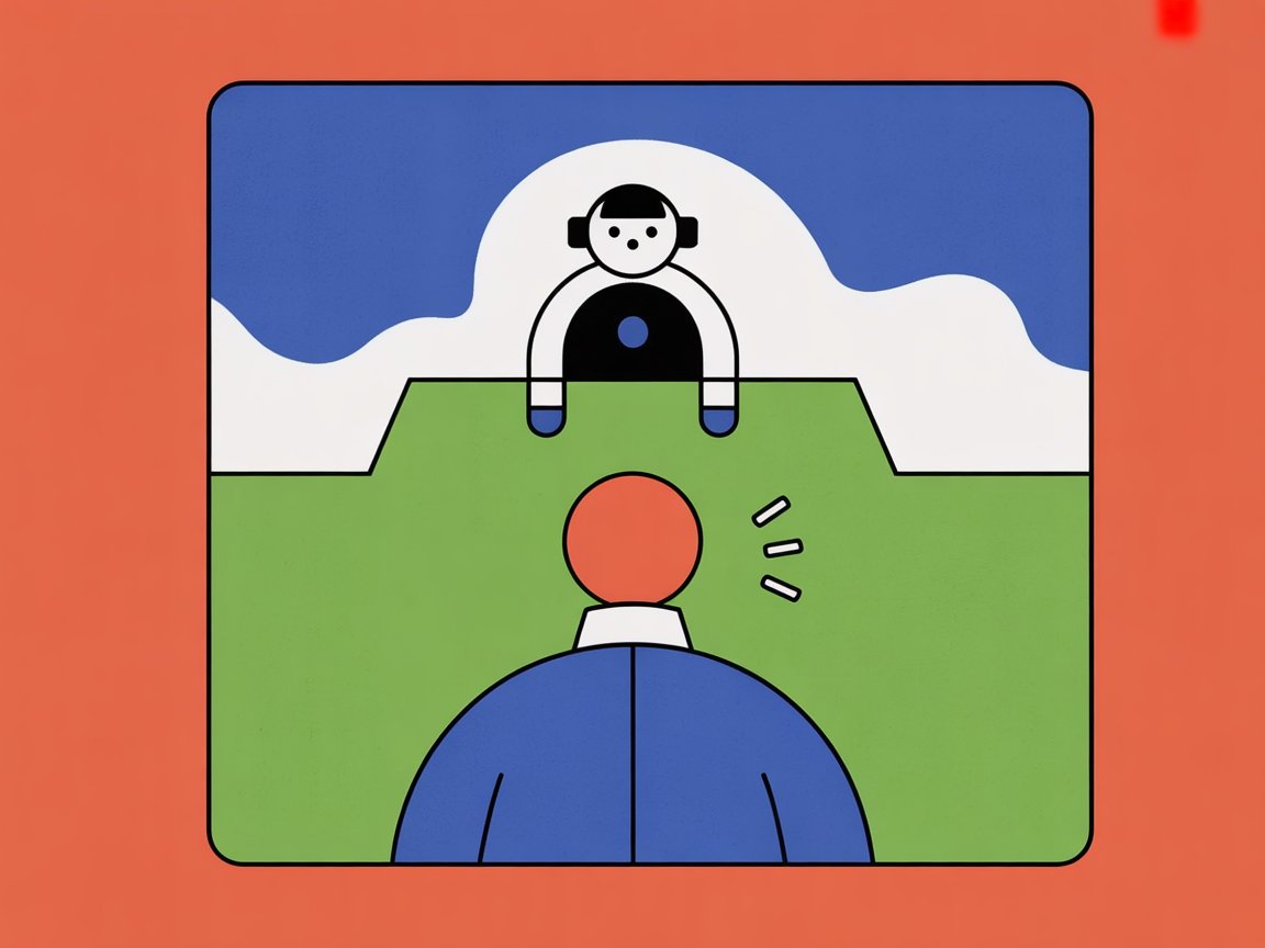 Interactive agents that train like humans - illustration showing AI agent interaction